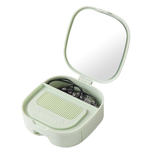 mivceklw Tragbare Make-up-Spiegel, Reise-Spiegelhülle, tragbare Spiegeltasche, Kosmetikspiegeltasche, kompakte Kosmetikspiegel mit Reiseetui, grün, riferimento alla descrizione, Siehe mivceklw Tragbare Make-up-Spiegel, Reise-Spiegelhülle, tragbare Spiegeltasche, Kosmetikspiegeltasche, kompakte Kosmetikspiegel mit Reiseetui, grün, riferimento alla descrizione, Siehe von mivceklw