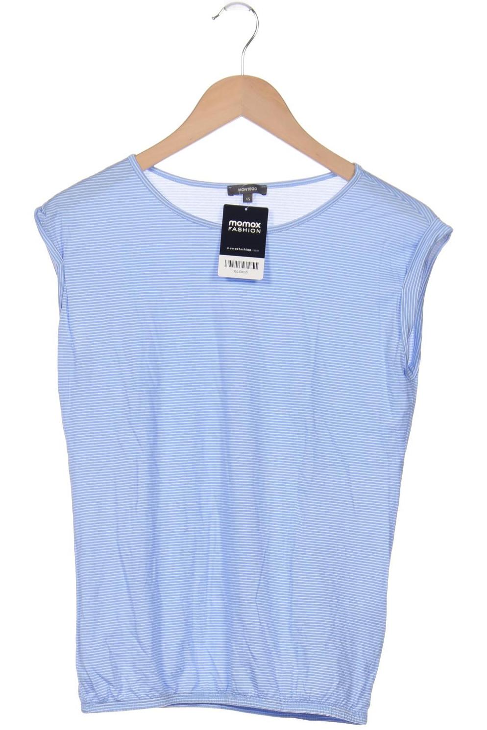 Montego Damen T-Shirt, blau, Gr. 34 von montego