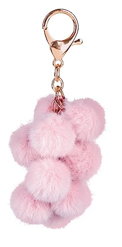 moses Smile Pompon-Schlüsselanhänger | in 3 verschiedenen Farben erhältlich | dunkelblau, rosa oder lachsfarben moses Smile Pompon-Schlüsselanhänger | in 3 verschiedenen Farben erhältlich | dunkelblau, rosa oder lachsfarben von moses