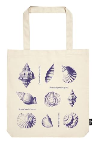 moses. libri_x Shopper Seashells, maritime Tragetasche aus 100% Baumwolle, große Stofftasche mit Muschel-Illustrationen, wiederverwendbare Einkaufstasche mit langen Henkeln moses. libri_x Shopper Seashells, maritime Tragetasche aus 100% Baumwolle, große Stofftasche mit Muschel-Illustrationen, wiederverwendbare Einkaufstasche mit langen Henkeln von moses