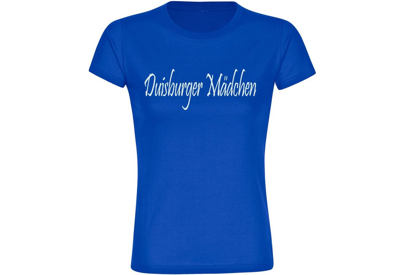 multifanshop T-Shirt Damen Duisburg - Duisburger Mädchen - Frauen von multifanshop