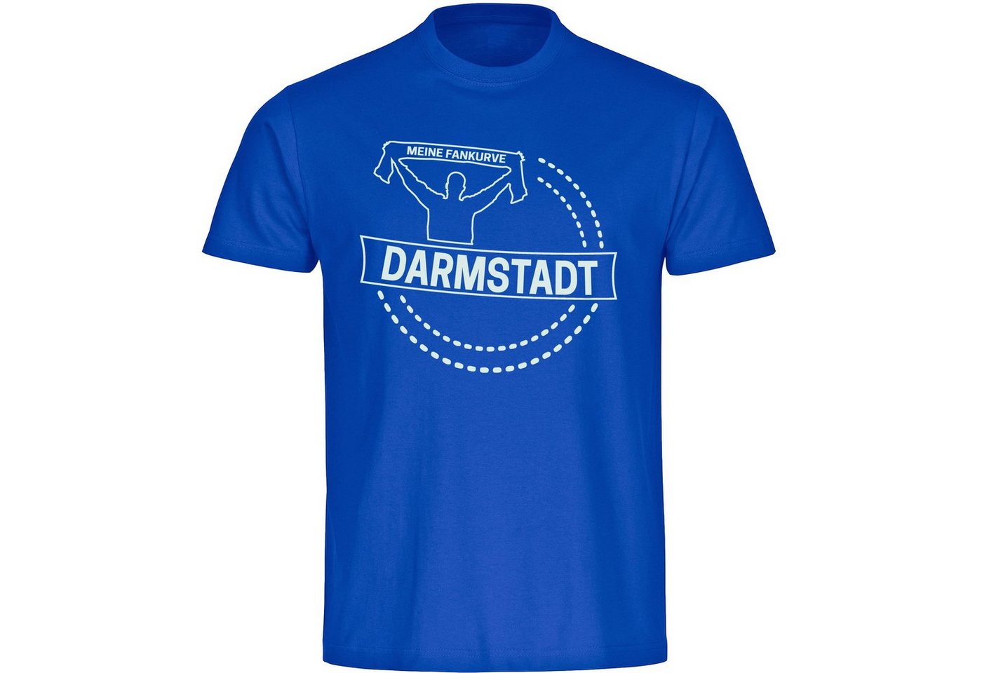 multifanshop T-Shirt Kinder Darmstadt - Meine Fankurve - Boy Girl von multifanshop