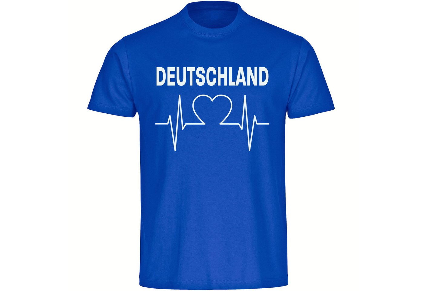 multifanshop T-Shirt Kinder Deutschland - Herzschlag - Boy Girl von multifanshop