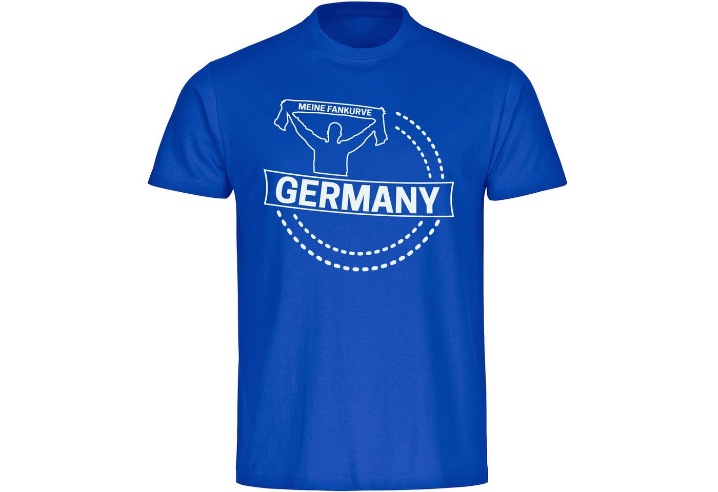 multifanshop T-Shirt Kinder Germany - Meine Fankurve - Boy Girl von multifanshop