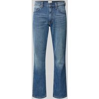 Mustang Straight Fit Jeans mit Label-Patch Modell 'TRAMPER' in Jeansblau, Größe 30/32 von mustang