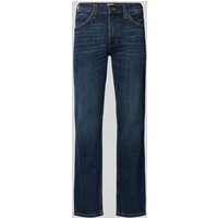 Mustang Straight Fit Jeans mit Label-Patch Modell 'TRAMPER' in Jeansblau, Größe 30/32 von mustang