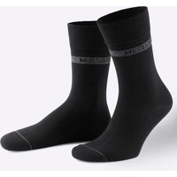 Witt Herren Herren-Socken, schwarz von mustang