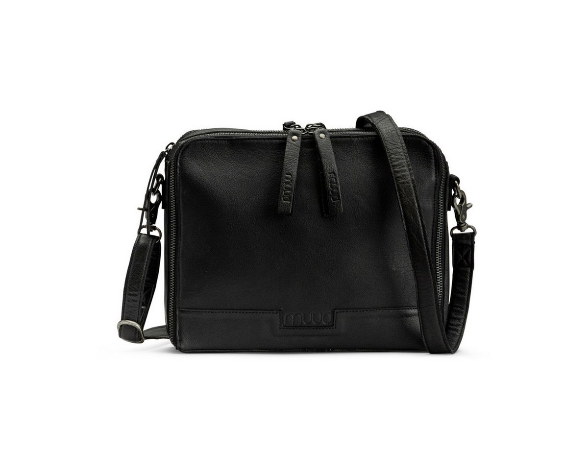 muud Handtasche Leder Crossbody Cathy Black von muud