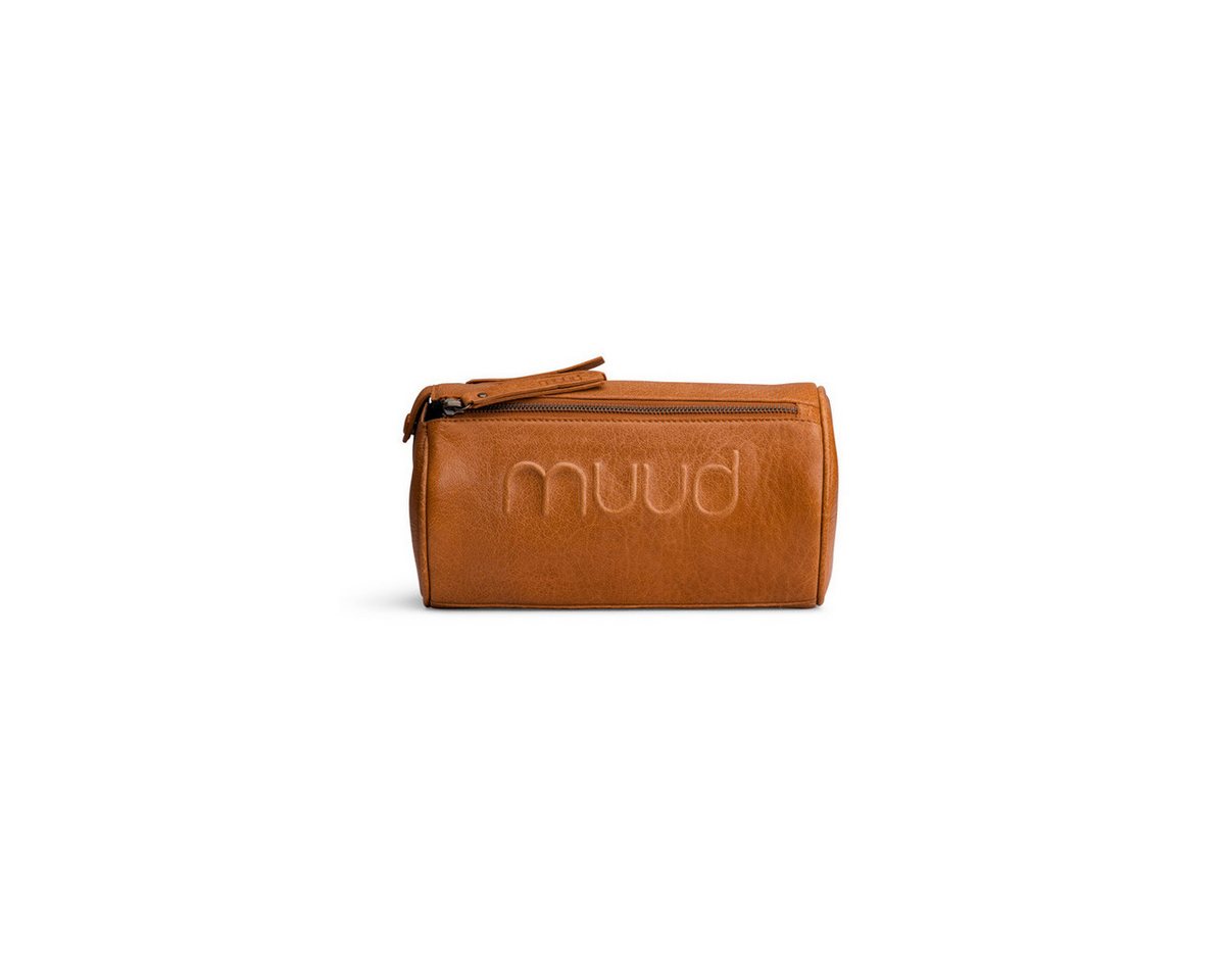 muud Handtasche Leder Kulturbeutel Drew toiletry Whisky von muud