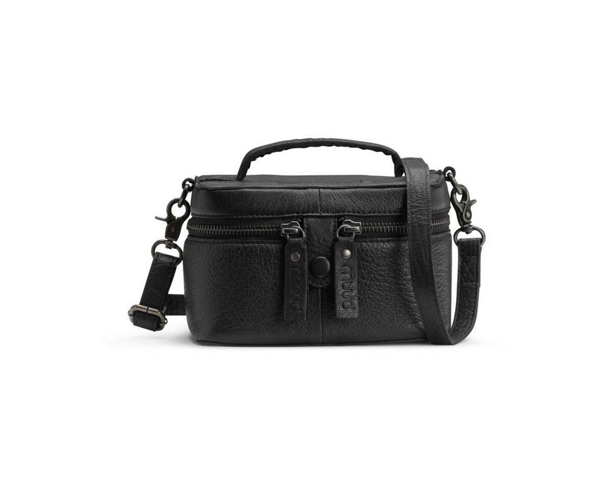 muud Handtasche Leder Kulturtasche Lexi Mini Black von muud