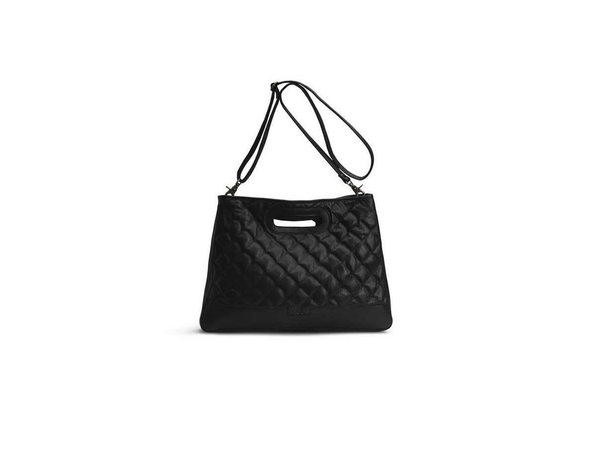 muud Handtasche Lederhandtasche Darcia Black von muud