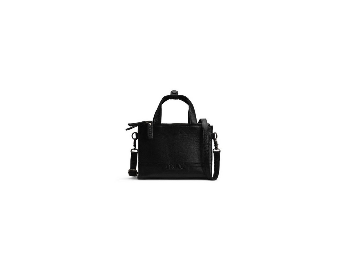 muud Handtasche Lederorganizer Dac Projekttasche Black von muud