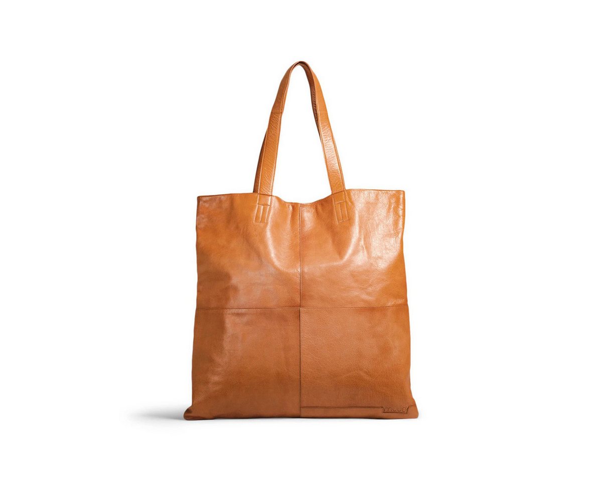 muud Handtasche Ledershopper, groß Show XL Whisky von muud