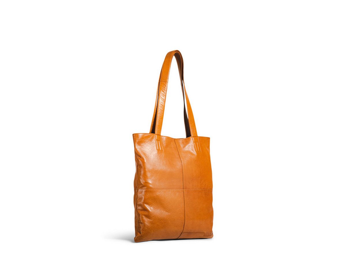 muud Handtasche Ledershopper Show Whisky von muud