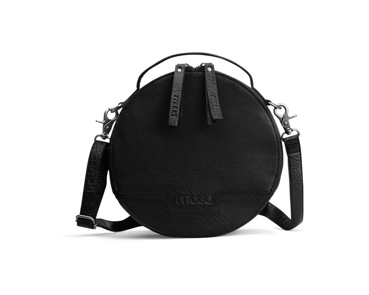 muud Handtasche Ledertasche mit Henkel Bella Black von muud