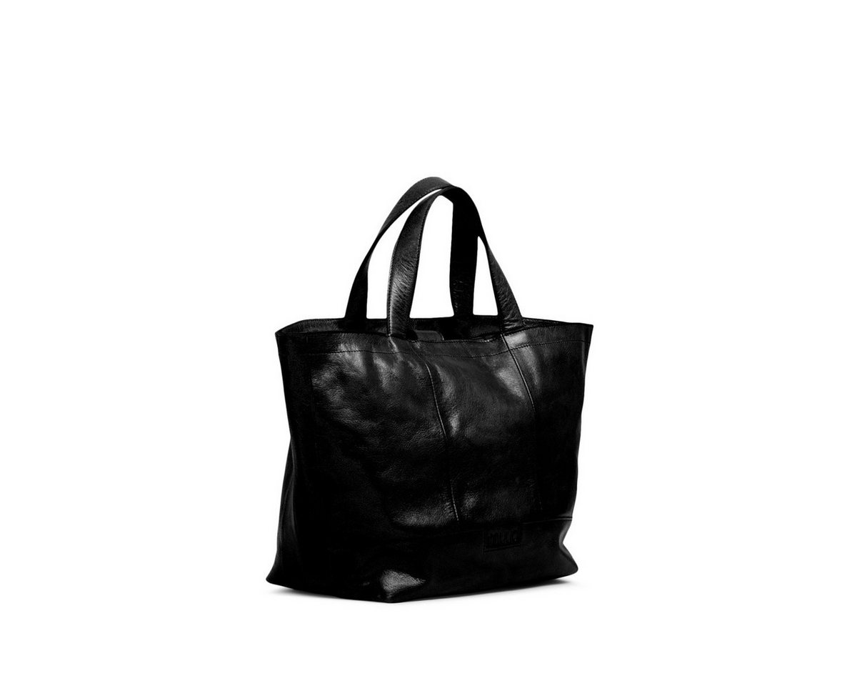 muud Handtasche Ledertasche mit Henkel Hiba Black von muud