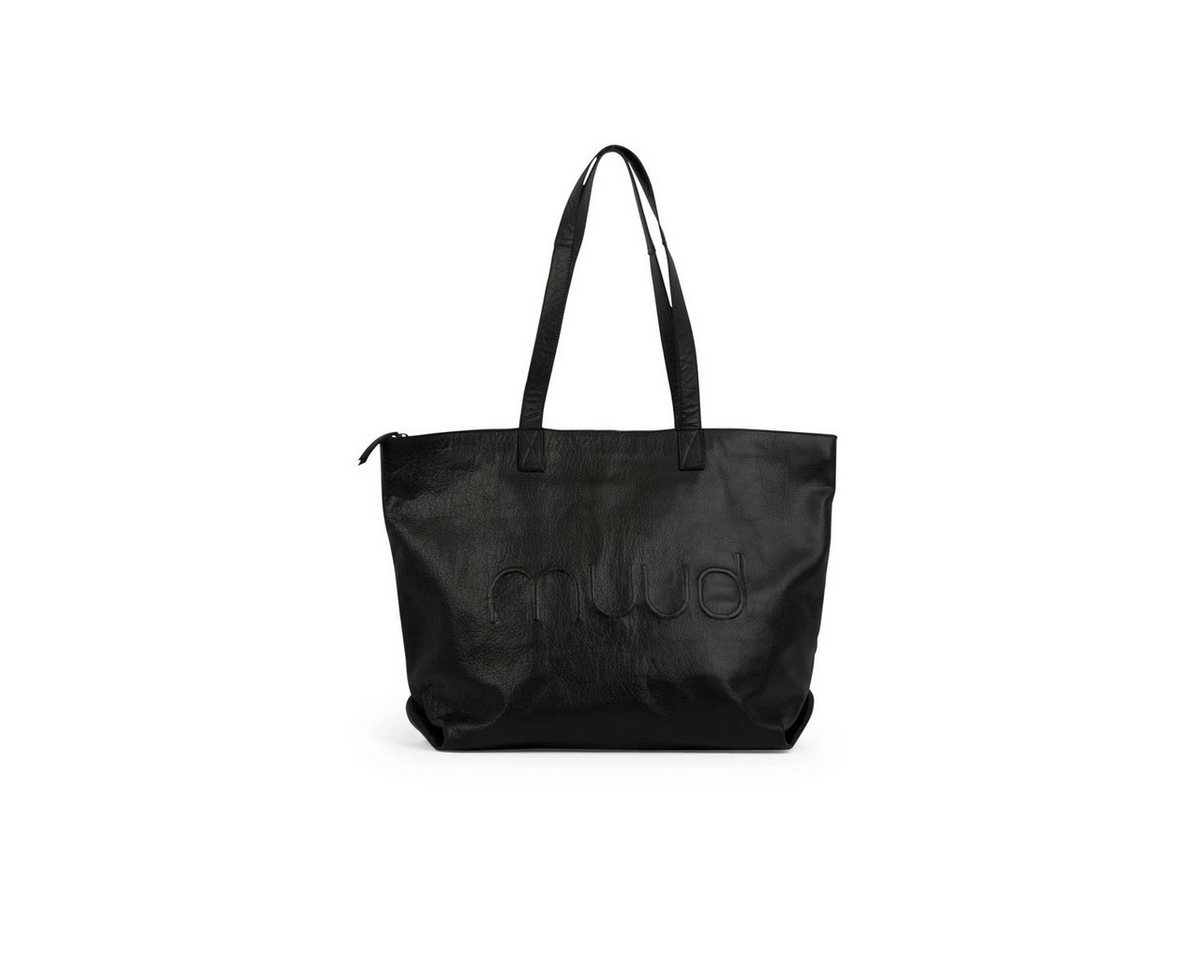 muud Handtasche Ledertasche mit Henkel Laura Black von muud