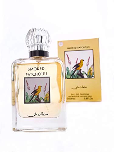 Smoked Patschouli von meinen Parfums Eau de Parfum 100ml für unisex blumiges, bernsteinfarbenes Moschus-Naturspray hochwertiges, lang anhaltendes Parfüm für Männer und Frauen von my perfumes