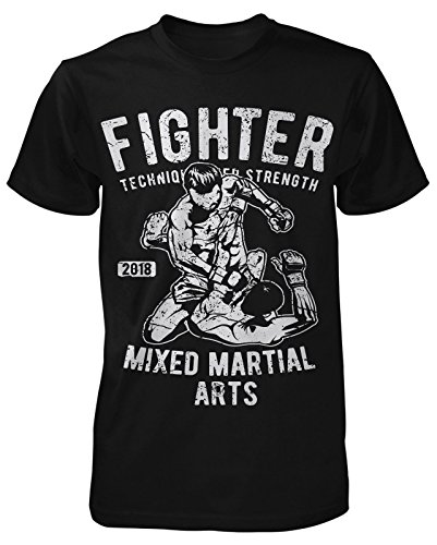 Fighter T-Shirt MMA Muay Thai Boxen Gym Kickboxen Sport Grappling Fight von mycultshirt