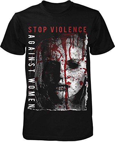 Stop Violence Against Woman T-Shirt Sprüche Frauen Kult Trend Fight Women Girly von mycultshirt