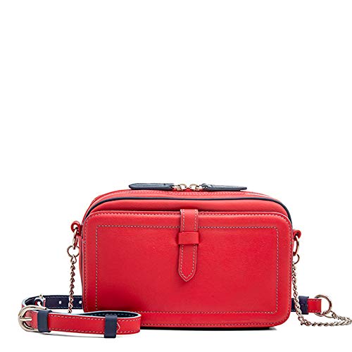 mywalit Unisex Kleine Umhängetasche aus Leder Tasche, Rot von mywalit