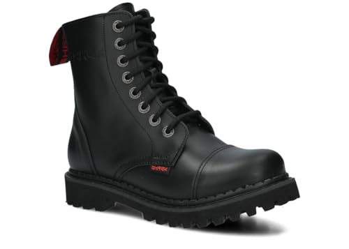 nagaba - Stiefel Damen Herren - Damen Springerstiefel - Damenstiefel - Stiefel Frauen Army Ranger 8H Ultra Leicht Lederschuhe Grunge, Gothic Schuhe, Punk - Unisex, 8-Loch - Schwarz - 39 nagaba - Stiefel Damen Herren - Damen Springerstiefel - Damenstiefel - Stiefel Frauen Army Ranger 8H Ultra Leicht Lederschuhe Grunge, Gothic Schuhe, Punk - Unisex, 8-Loch - Schwarz - 39 von nagaba