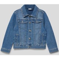 Name It Jeansjacke mit Knopfleiste Modell 'JACK' in Blau, Größe 122 von name it