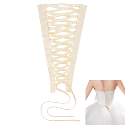 nbeads Hochzeitskleid Korsett Kit, 4.5cm Breites Frauen Hochzeitskleid Reißverschluss Ersatz Korsett Rücken Kit Verstellbare Passform Satin Korsett Zurück Kit für Formelles Ballkleid, Beige nbeads Hochzeitskleid Korsett Kit, 4.5cm Breites Frauen Hochzeitskleid Reißverschluss Ersatz Korsett Rücken Kit Verstellbare Passform Satin Korsett Zurück Kit für Formelles Ballkleid, Beige von nbeads