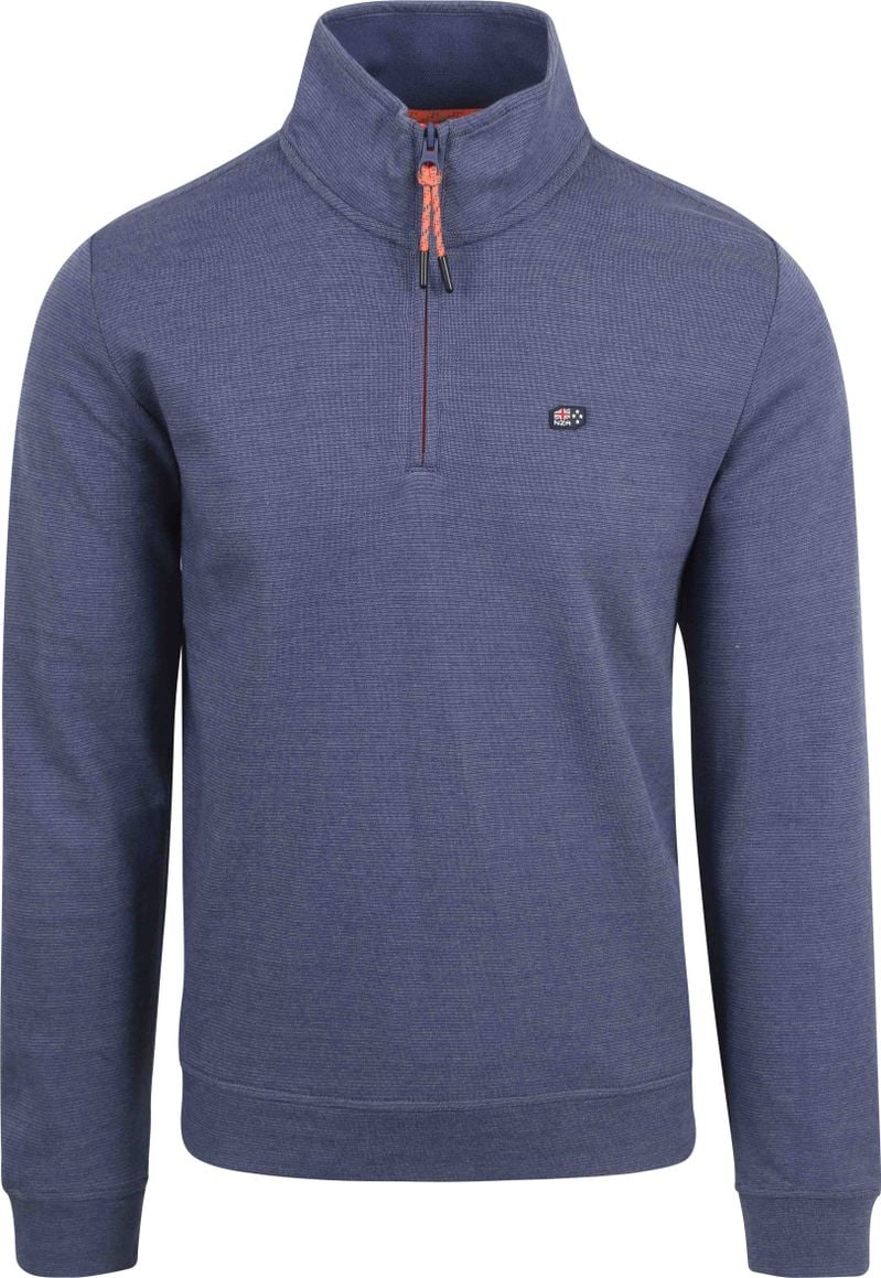 NZA Half Zip Pullover Mirror Tarn Navy - Größe XL von new zealand auckland