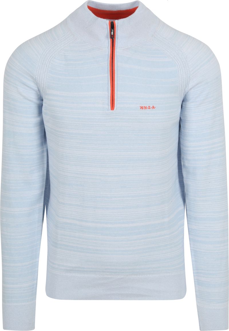 NZA Half Zip Pullover Waitaki Hellblau - Größe XXL von new zealand auckland