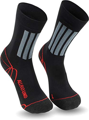 1-3 Paar Allround Sport und Trekking-Socken mit X-Static® Silbersocken mit antibakteriellen Eigenschaften für Sportler Größe 1 Paar 39/42 von normani