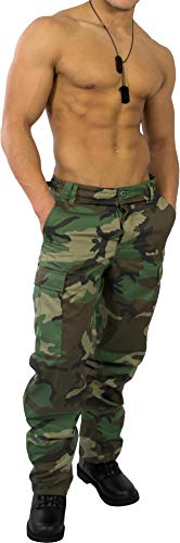 US Rangerhose Freizeithose Rangerhose BDU Style Farbe Wood-Land Größe 6XL von normani