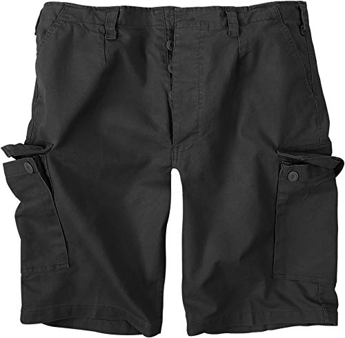 normani BW Herren Bermuda Shorts aus robustem Moleskingewebe Farbe Dunkelschwarz Größe XL von normani