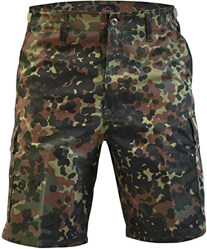 normani Bermuda Shorts/Freizeithose für Herren Farbe Flecktarn Größe 3XL von normani