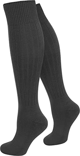 normani Bundeswehr Stiefelsocken lang bis unter das Knie mit Schurwolle und elastischem Abschluss (35-50) Größe 35/38 von normani