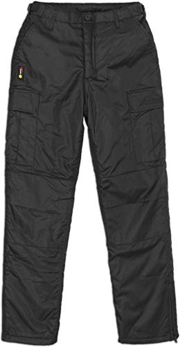 normani Damen Winter Thermohose Gefüttert und Wasserdicht (XS-L) Farbe Dunkelschwarz Größe XL von normani