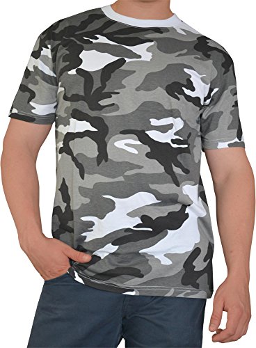 Herren Outdoor Freizeit T-Shirt Baumwolle Farbe Urban Größe M von normani