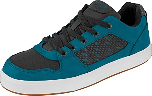 normani Herren Sommerschuhe Sommer Sneaker Low-Top Outdoor Sneaker Leichte Freizeitsneaker Atmungsaktive Halbsneaker Halbschuhe Sportschuhe Farbe Petrol Größe 41 von normani