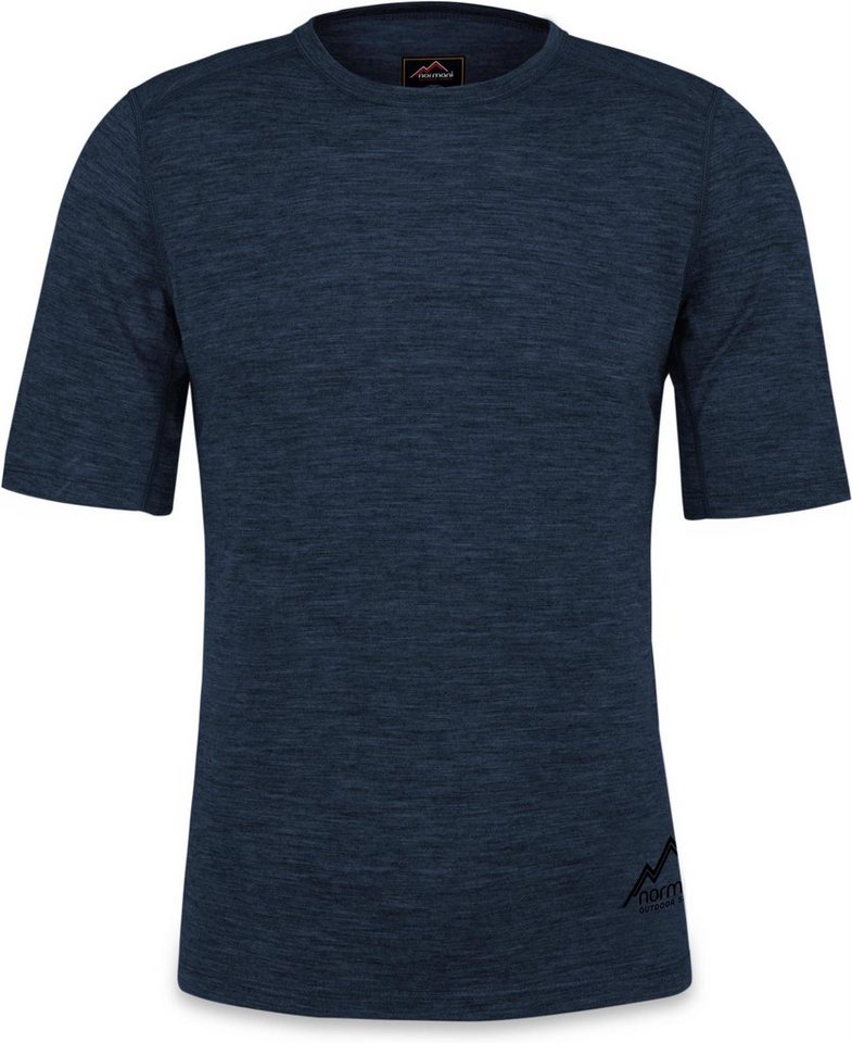 normani Thermounterhemd Herren Merino T-Shirt Darwin Kurzarm T-Shirt Thermounterwäsche aus Merinowolle von normani