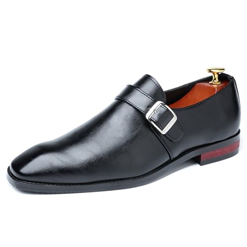 ottspu Herren Anzug Schuhe Oxford Schuhe Formelle Anzug Schuhe Für Männer Business Derby Schuhe,Schwarz,44.5 EU von ottspu