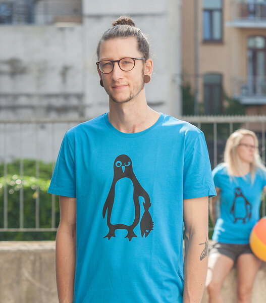 päfjes Pinguin Paul - Fair Wear Männer Bio T-Shirt von päfjes