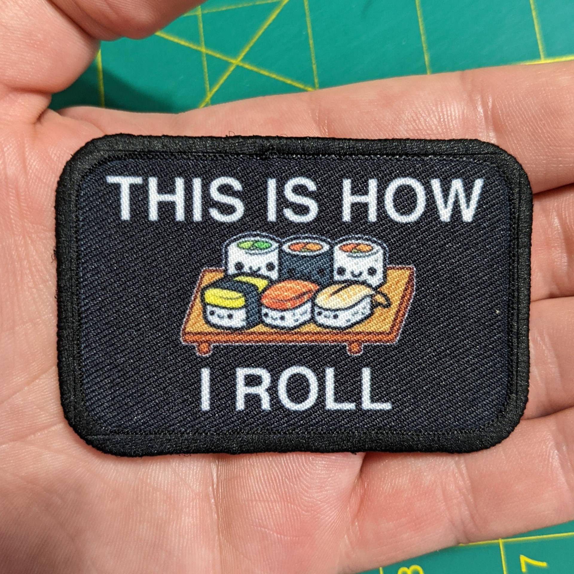 So Rolle Ich Einen Niedlichen 2 "x 3" Großen Patch Mit Klettverschluss von patchesNplates