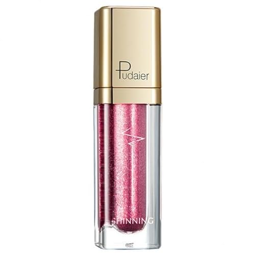 perfk 2x Liquid Eyeshadow Diamond Pencil Stick Cosmetic Gift Glamour Pink, 4 Stück von perfk