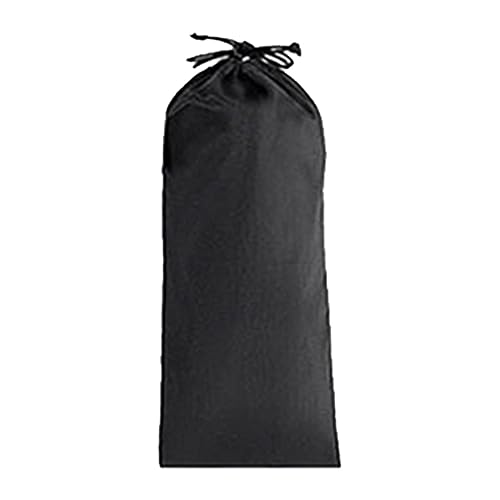 perfk Nylon-Beutel mit Kordelzug, Tragetasche, Tragetasche, Outdoor-Einkaufstasche, tragbare Aufbewahrungstasche für Regenhüllen, Trekkingstöcke, Wandern, 15 cm x 35 cm von perfk