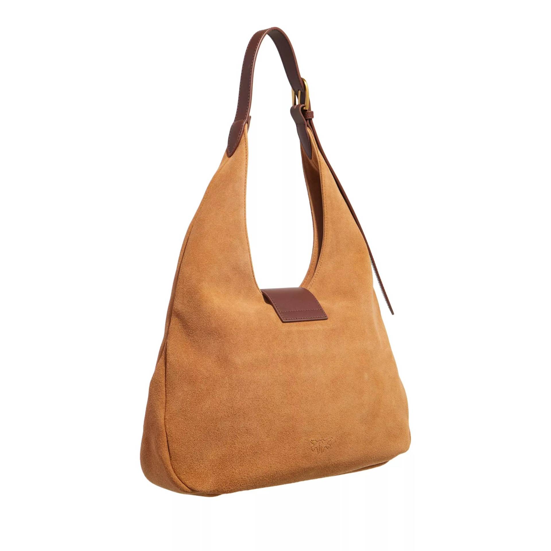 Pinko Hobo Bag - Hobo Mini - Gr. unisize - in Braun - für Damen von pinko