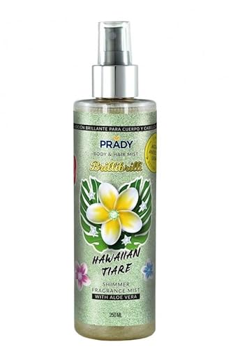 PRADY - Body & Hair Shimmer Mist Hawaiian Tiare - For Women - 250 ml - Radiant Glow and Tropical Elegance PRADY - Body & Hair Shimmer Mist Hawaiian Tiare - For Women - 250 ml - Radiant Glow and Tropical Elegance von PRADY