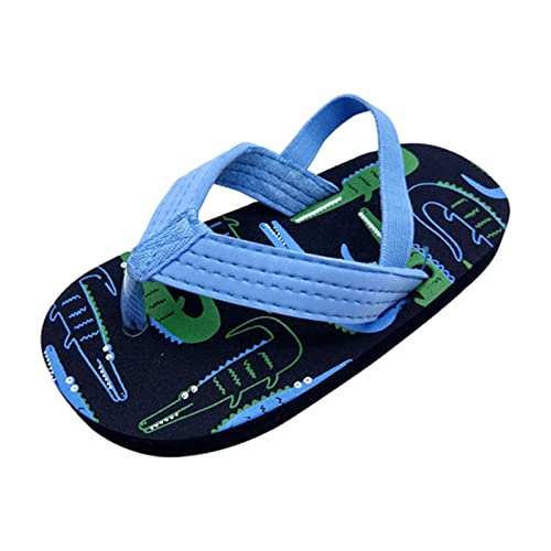 Flip Flops für Kinder, Zehentrenner Kinder Flip Flop, Weich rutschfeste Zehensandalen Kinder, Sommer Badelatschen Kleinkind mit Rückenband für Strand und Schwimmen Mädchen Jungen Sandalen Sandalen von pvucpot