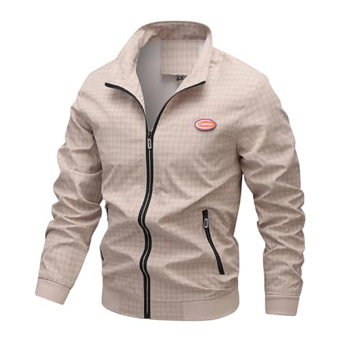 leichte übergangsjacke herren, Sommerjacke Herren XXL mit Reißverschluss Sommer Fliegerjacke Blouson Jacke Outdoor Leichte Bomberjacke Stehkragen Kurz Sportjacke Übergangsjacke Langarm Große Größen leichte übergangsjacke herren, Sommerjacke Herren XXL mit Reißverschluss Sommer Fliegerjacke Blouson Jacke Outdoor Leichte Bomberjacke Stehkragen Kurz Sportjacke Übergangsjacke Langarm Große Größen von pxjsdwe
