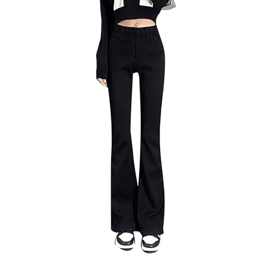 pxjsdwe High Waist Jeans Damen Stretch Skinny Skinny Jeans Lang High Waist Jeanshose Denim Pants Schwarz Slim Fit Jeans Streetwear Bequem Damen Hosen mit Taschen Fashion Röhrenjeans Jeggings von pxjsdwe