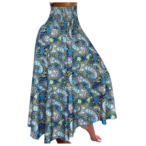 pxjsdwe Sommerhosen Damen leicht, Damen Breites Bein Hose Einfarbig Sommer Lang Hosenrock Sommerhose Casual Locker Freizeithose Palazzo Leicht Hohe Taille Stoffhose Weite Hosen mit Taschen Stretch pxjsdwe Sommerhosen Damen leicht, Damen Breites Bein Hose Einfarbig Sommer Lang Hosenrock Sommerhose Casual Locker Freizeithose Palazzo Leicht Hohe Taille Stoffhose Weite Hosen mit Taschen Stretch von pxjsdwe